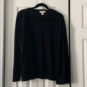 Button Down Black Cardigan from Forever21